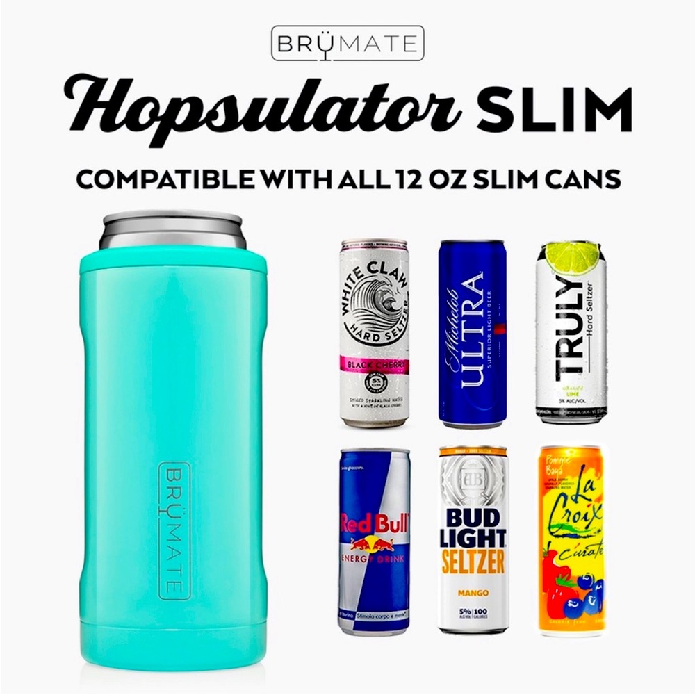 Brumate Hopsulator Slim Aqua